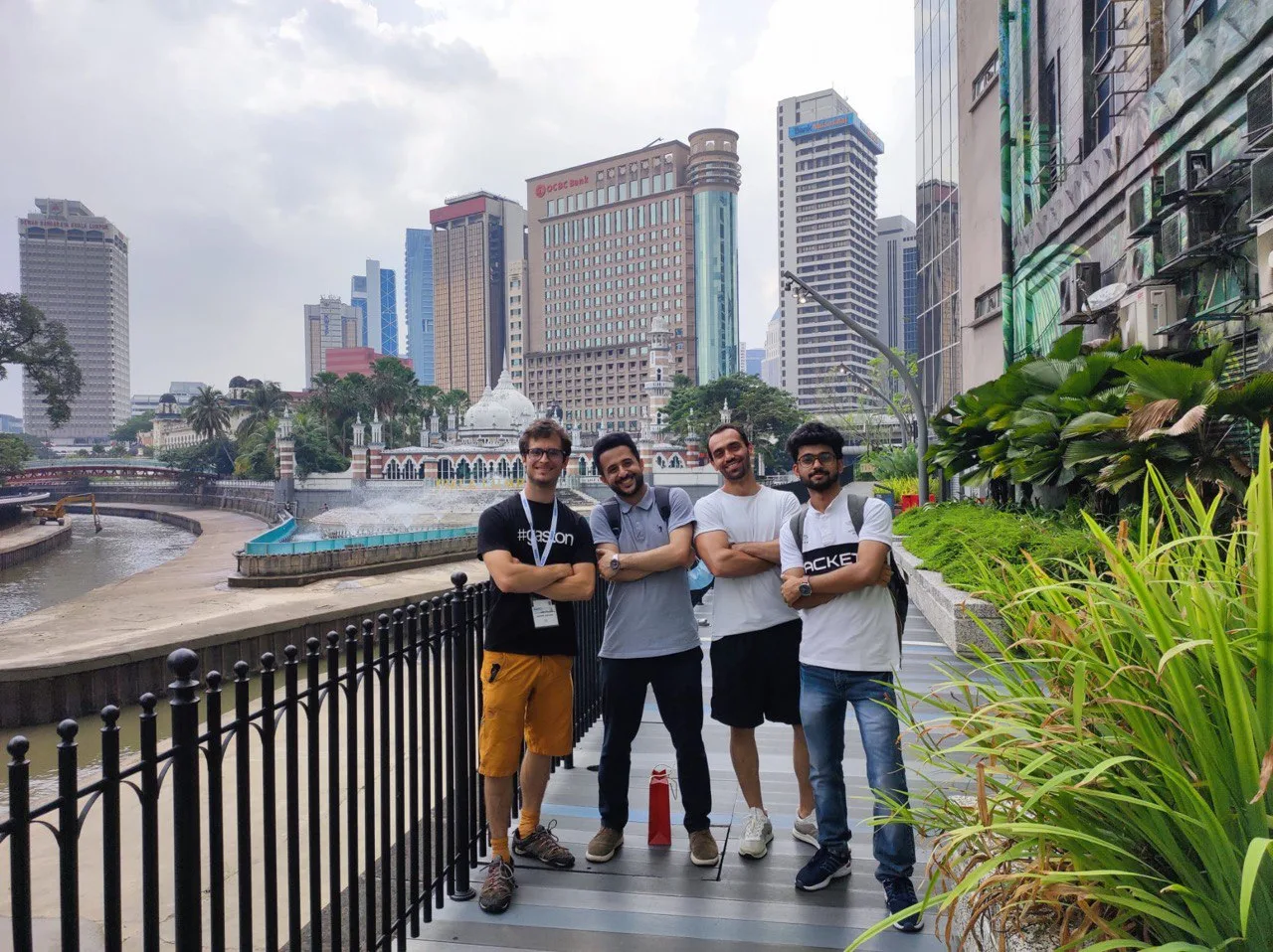 IGARSS 2022, Kuala Lumpur — with colleagues